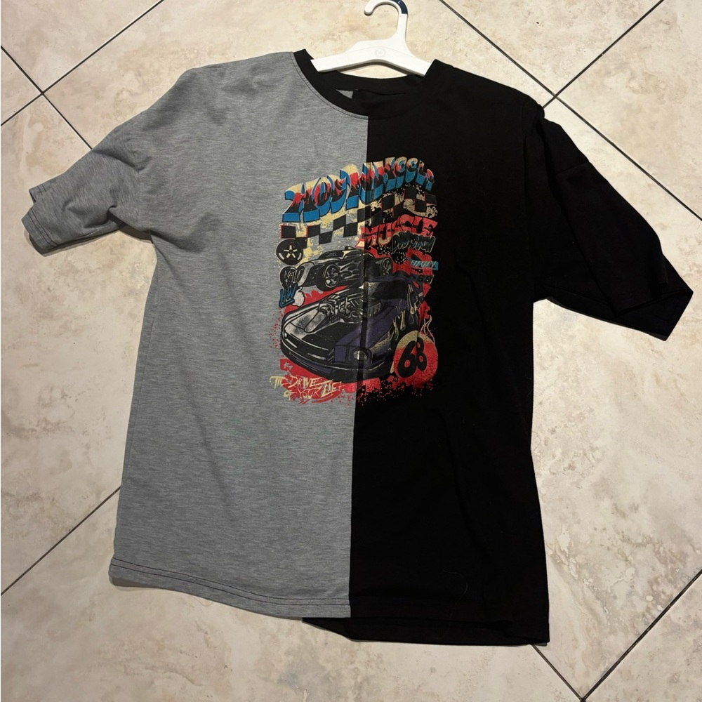 Spilt dye tshirt